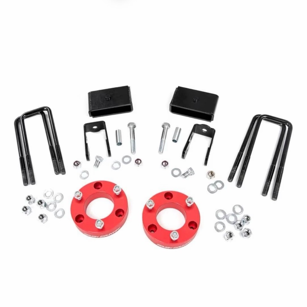 Rough Country 2" Lift Kit for 2016-2024 Nissan Titan XD | Anodized Red - 868RED